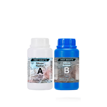 Meetscrafts 16oz 1:1 Tear Resistant Food Safe Platinum Cure Liquid Silicone Rubber for Mold Making Kit