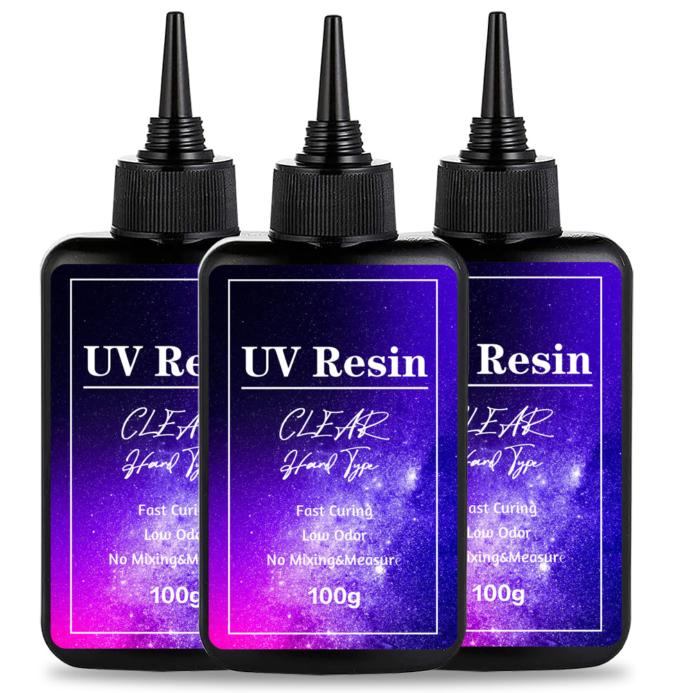 Resistance Epoxy UV Resin 100g/bottle Customizable label For Casting and Coating