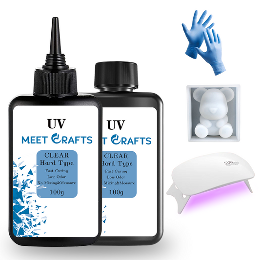 UV Resin-100g Crystal Clear Ultraviolet Curing UV Resin