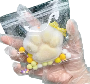 Dive into the world of creative relaxation with Meetscrafts Cat Paw Squishy Toy DIY Kits! Crafted from top - grade, non - toxic silicone, these kits allow you to create irresistibly soft and cute cat paw squishies that are perfect for squeezing away stress. Whether you're a cat - obsessed DIY enthusiast searching for a unique project or someone looking to unwind through sensory play, our kits are designed just for you. With step - by - step instructions, even crafting beginners can effortlessly make their o