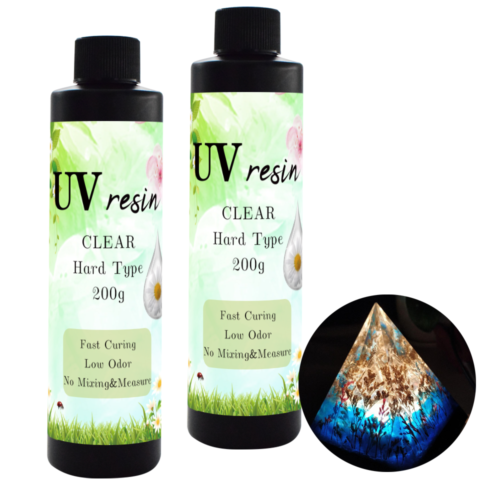 Transparency UV Resin 200g/bottle UV Coating Resin For Packing/Woodworking