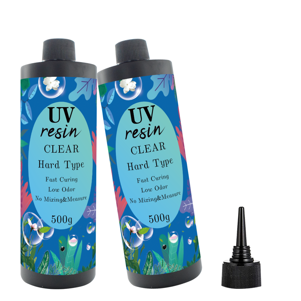 Clear UV Doming Resin Epoxy Resin Hardener 500g/bottle Art