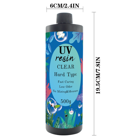 Clear UV Doming Resin Epoxy Resin Hardener 500g/bottle Art