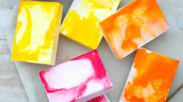 How to Use Liquid Soap Dye in Melt & Pour Soap