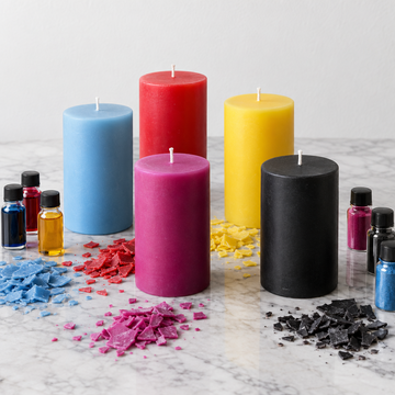 How to Color Candles: Dyes, Dye Chips, and Pigments