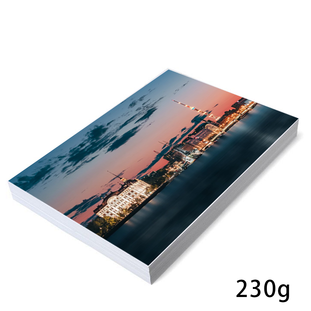 Papier photo brillant épais A3/230 g/m² 50 feuilles/sac pour imprimante photo