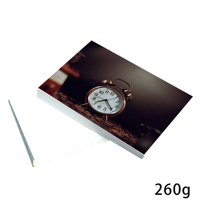 Papel fotográfico brillante A3/260 g/m² 50 hojas/bolsa Cartulina Postal Folleto Inyección de tinta