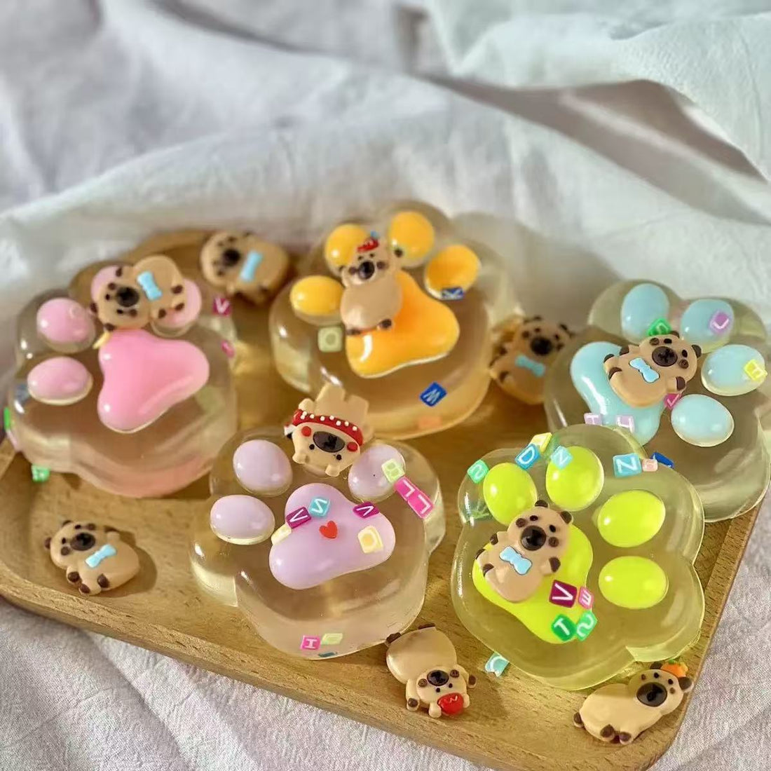 Meetcrafts Silicone Dye Pigment  Squsihy Gel Silicone Rubber for Toys Molds