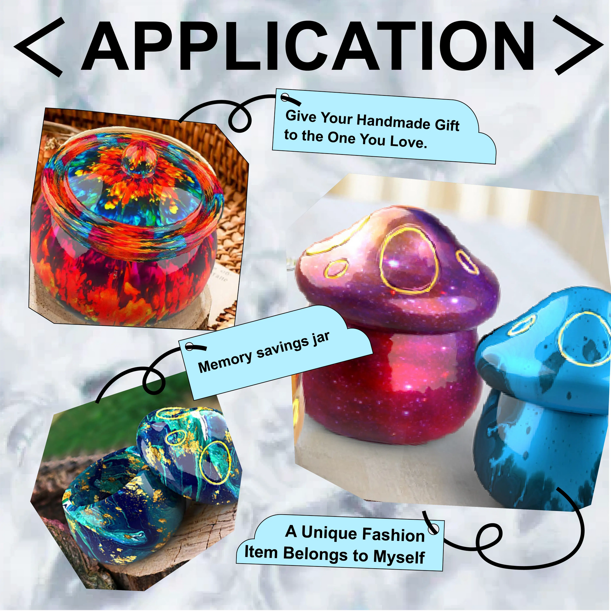 Create whimsical home decor with this all-in-one epoxy resin mushroom jar DIY kit! Customize vibrant colors, store trinkets, and enjoy easy crafting—perfect for gifts or personal use. Includes molds, pigments, and tutorials. 