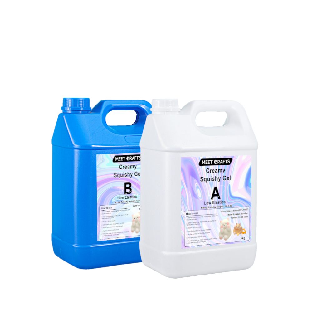 Meetcrafts Creamy Squishy Gel Ultra Soft for Squishy Toys