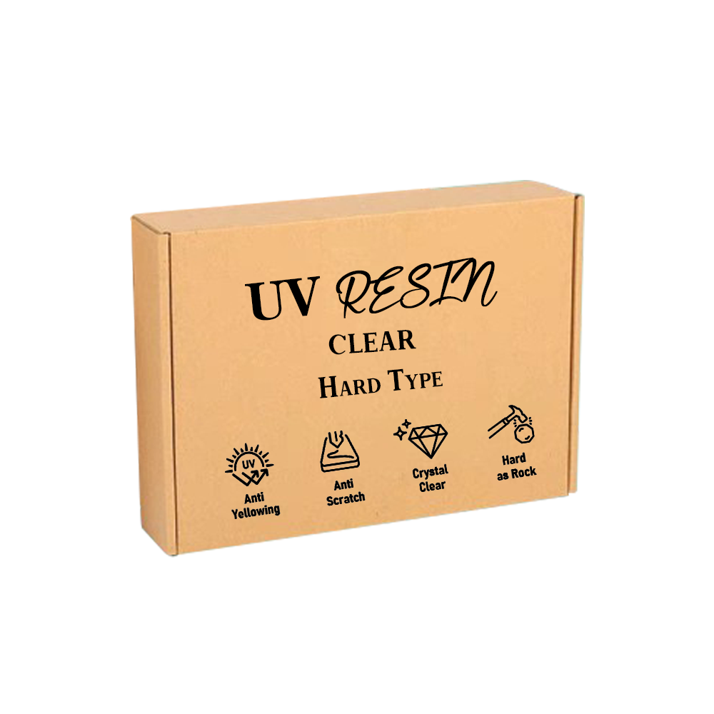 Resina UV transparente 200 g/botella Resina de recubrimiento UV para embalaje/carpintería