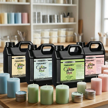Meetscrafts 1kg Oil-Based Fragrance Candle Dye – High Color Strength, Heat-Resistant, Easy to Dissolve, Perfect for DIY Candle Making