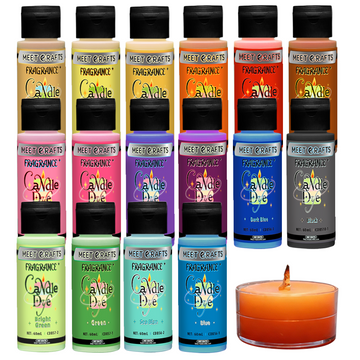 Meetscrafts 60ml Oil-Based Fragrance Candle Dye – High Color Strength, Heat-Resistant, Easy to Dissolve, Perfect for DIY Candle Making